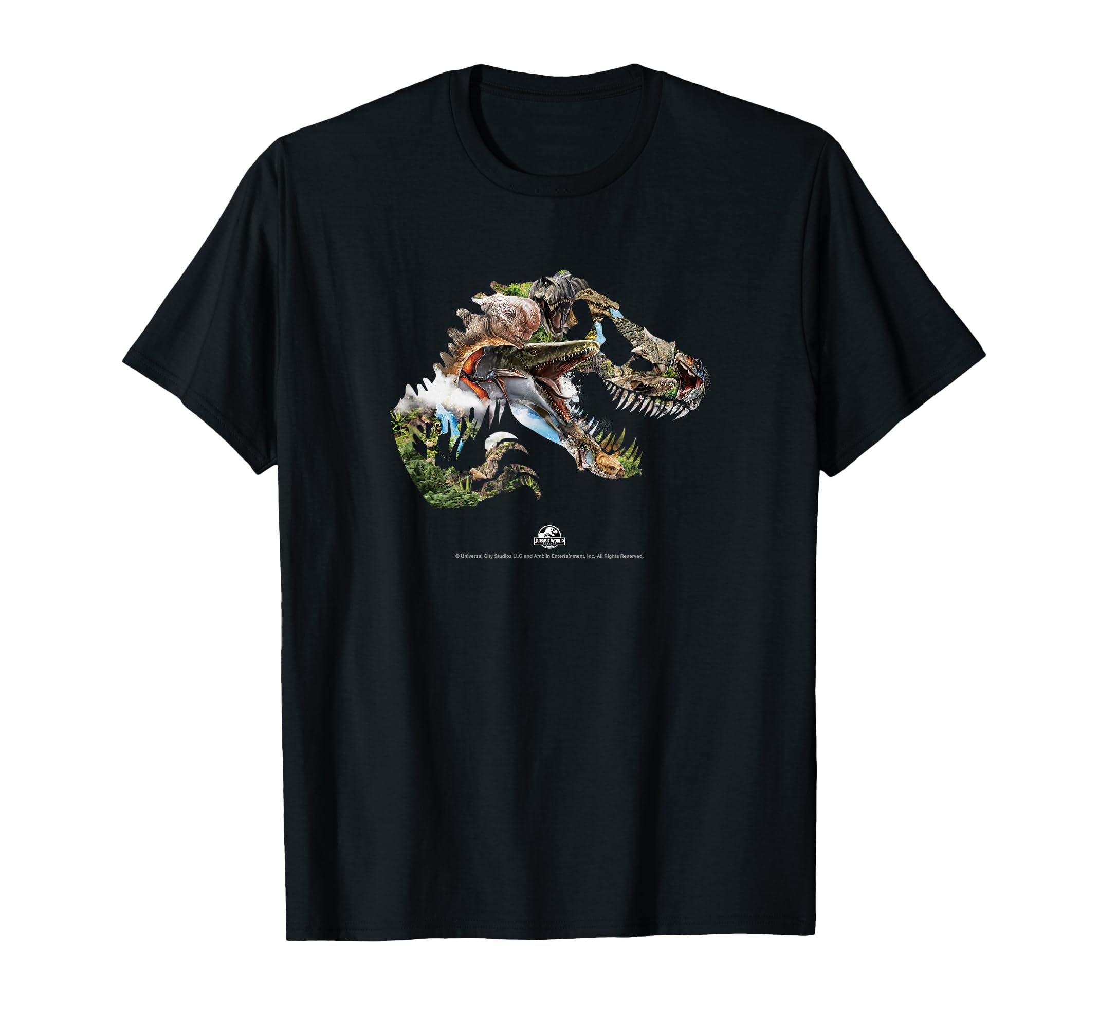 Amazon | Jurassic World Rebirth LAND SEA AIR 01 Tシャツ | T